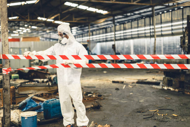 Professional Drug Lab Cleanup technician working in Lynchburg, TN
